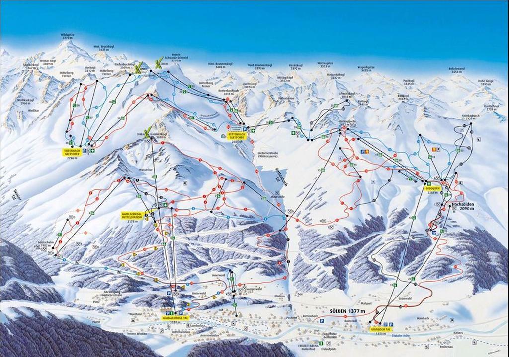 Pension Eden Sölden Esterno foto